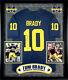 Tom Brady Signed Autographed Michigan Wolverines Jersey Deluxe Framed Fanatics