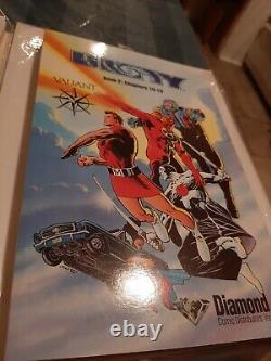 Unity Diamond TPB 1992 exclusive deluxe edition signed valiant