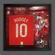 Wayne Rooney Signed And Deluxe Framed Manchester United 10 Shirt With Coa £199