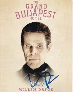 WILLEM DAFOE Signed Autographed THE GRAND BUDAPEST HOTEL JOPLING Photo