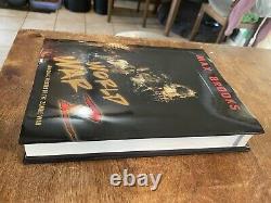 WORLD WAR Z by Max Brooks Deluxe Signed LE Hardcover HC/DJ Horror Zombies RARE