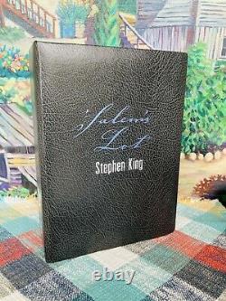 WOW! Stephen King Salem's Lot SIGNED Deluxe Artist Ed. $250.00 CEMETERY DANCE