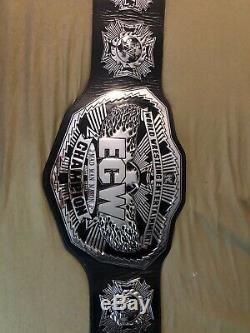 WWE ECW SIGNED Heavyweight Championship Replica Adult Title Belt Ultra Deluxe