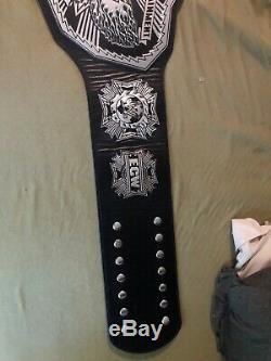 WWE ECW SIGNED Heavyweight Championship Replica Adult Title Belt Ultra Deluxe