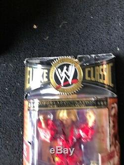 WWE WWF Classic Superstars Deluxe Ric Flair Signed Auto Wrestling Figure