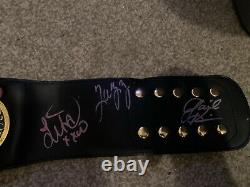 WWF WWE LITA Molly X5 SIGNED AUTOGRAPHED DELUXE WOMEN'S CHAMPIONSHIP BELT
