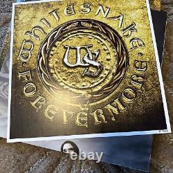 Whitesnake Signed Forevermore Deluxe Collectors Edition Box Set 2lp CD + DVD