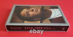 William Shatner Signed Deluxe Slipcase #'d Ltd Edition Star Trek Movie Memories