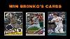 Win A Numbered Autograph Card And A Relic In This Prize Pack On Win Bronko S Cards