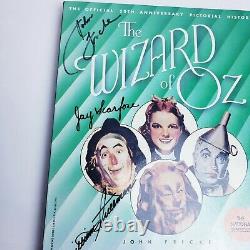 Wizard of Oz Paperback John Fricke Signed Copy by 3 Authors