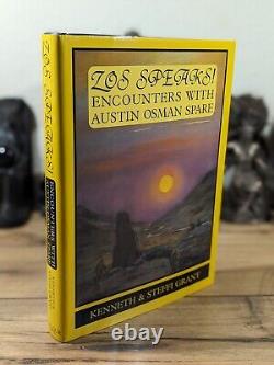 ZOS SPEAKS by Kenneth & Steffi Grant Rare Occult Signed Deluxe 1 of 93