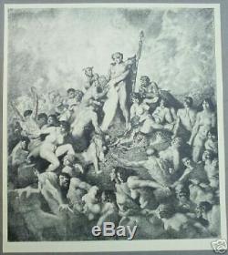 1918 Signe Dessins Plume De Norman Lindsay, De Luxe Ed 1/150, W 51 Plaques