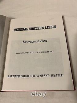 1976 Libbie Lawrence Frost, Du Général Custer, Limitée Première Édition Signée