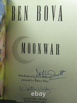 1er, Signé Par 3(auteur, Artiste, Intro), Grand Tour 6moonwar, Ben Bova, Easton Press