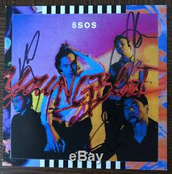 5 Secondes De L'été 5sos Youngblood Deluxe Avec Autographié CD Insérez