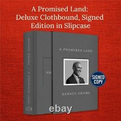 A Promised Land Deluxe Signed Edition Barack Obama Us1/1 En Main