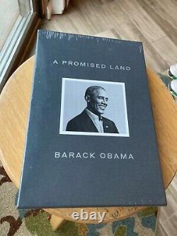 A Promised Land Deluxe Signed Edition Par Barack Obama In Hand Ships Asap