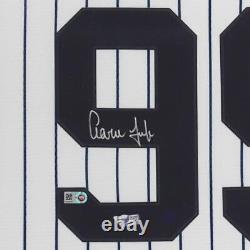 Aaron Juge New York Yankees Deluxe Encadré Autographié Blanc Nike Replica Jersey