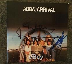 Abba Mega Rare Authentique Signé Par 3 Membres Abba Arrivée Deluxe Edition CD Box
