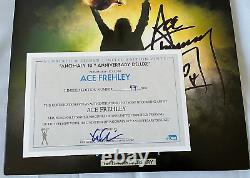 Ace Frehley Anomalie 10ème Anniv. 2xlp Jaune Vinyl Deluxe Autographié 414/500 Oop