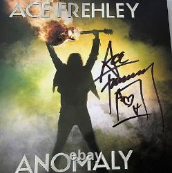 Ace Frehley Anomalie 10ème Anniv. 2xlp Jaune Vinyl Deluxe Autographié 414/500 Oop
