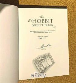 Alan Lee Le Hobbit / Le Seigneur Des Anneaux Sketchbooks De Luxe Signe Tolkien
