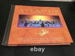 Atlantis L'empire Perdu Illustré Scénario Abrégé Signé Par Gary Trousdale