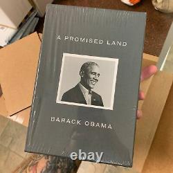 Barack Obama A Promise Land Deluxe Edition Limitée Signée