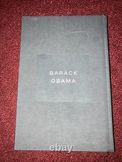 Barack Obama A Promised Land Deluxe Signé 1ère Édition Psa / Dna Full Loa Rare