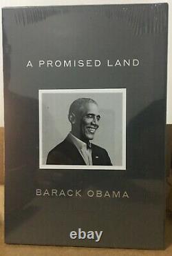 Barack Obama A Signé La Version A Promise Land Deluxe 1st Ed In Hand Ships Now