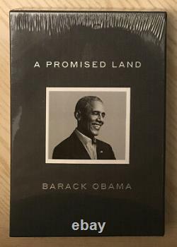 Barack Obama A Signé Un Livre Autographié En Clothbound De Land Deluxe Edition