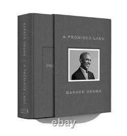 Barack Obama A Signé Une Promesse Land Deluxe 1ère Édition Autographié Shippin Gratuit