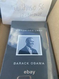 Barack Obama Signeda Promised Land Deluxe Edition Autographié Confirmé 1er