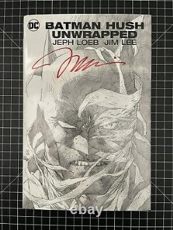 Batman Hush Unwrapped Hardcover Book De J. Loeb & Jim Lee Signé Par Jim Lee