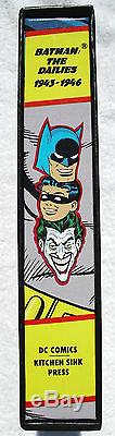 Batman Les Quotidiens Relié Slipcase Ltd 500 Hc Rare Bob Kane Numérotés Et Signés