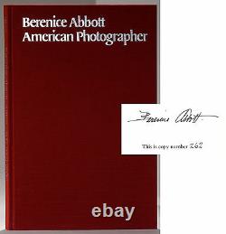 Berenice Abbott American Photographe Signé Édition De Luxe New York City Photos