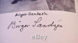 Birger Sandzen Dans Les Montagnes Signé Deluxe Edition Avec Imprimer