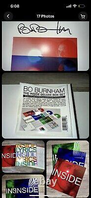 Bo Burnham Inside Édition Limitée Signée Boîte de Luxe RGB VINYLE NEUF LP Rare