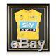 Bradley Wiggins Signés Tour De France 2012 Jersey Cadre Deluxe Memorabilia