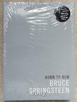 Bruce Springsteen Né pour Courir Édition Limitée Livre Deluxe Signé Autographié