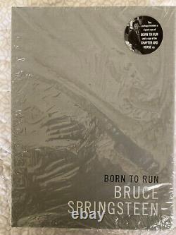 Bruce Springsteen Né pour courir Édition Deluxe Livre Autographié/Signé #232/1500