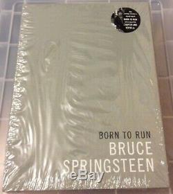 Bruce Springsteen Signé Deluxe Born To Run Book Limited Edition Numérotée Scellé