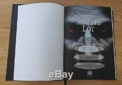 C / W Création Lot De Stephen King Signed'salem Deluxe Lettered 1/26 Édition