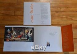 Carl Barks Disney Golden Fleece Sérigraphie Deluxe Signée & Litho # 35/50 Cadée