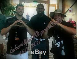 Charles Woodson Oakland Raiders Deluxe Encadré Signé Noir Nike Throwback Jersey