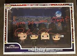 Chevy Chase a signé l'édition Deluxe Funko BAS Autographe Authentique avec Inscription de Noël