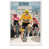 Chris Froome A Signé L'œuvre D'art Imprimée Sur Le Cyclisme Grand Tour Triple
