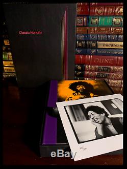 Classique Jimi Hendrix Signé Par Joe Perry New Genesis Publications Deluxe 1/350