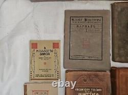 Collection Elbert & Alice Hubbard de 23 livres du début des années 1900 Plusieurs titres rares