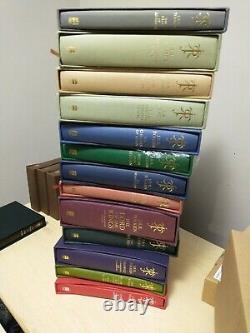Complete Tolkien Deluxe Slipcase Set 1st Printings 1st Editions, Signed Limited